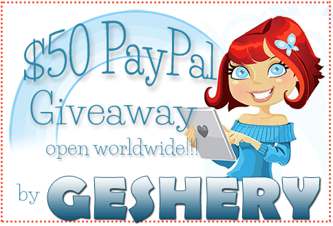 $50 Paypal Giveaway by Geshery