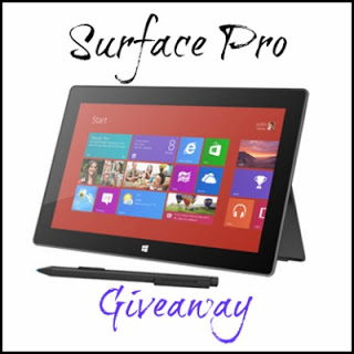 Surface Pro Giveaway Button