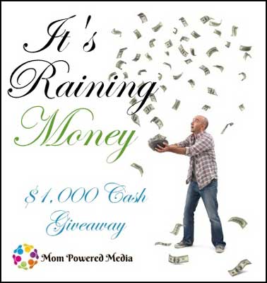 raining money giveaway sign-up